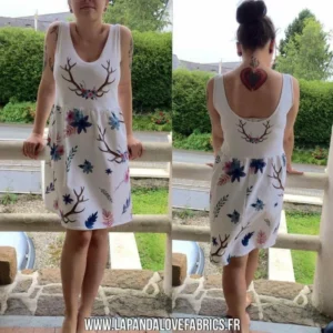 Débardeur femme KE BELLA — patron de couture Melle Malabar