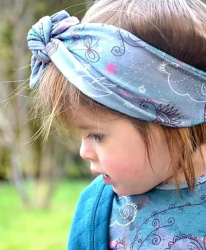 Bandeau enfant KOMEDIENNE — patron de couture Melle Malabar