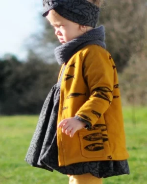 Veste enfant KOMPOTE — patron de couture Melle Malabar