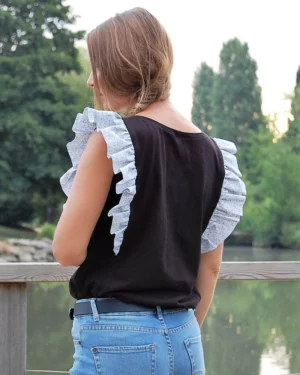 T-shirt femme MUM KAPRICIEUSE — patron de couture Melle Malabar