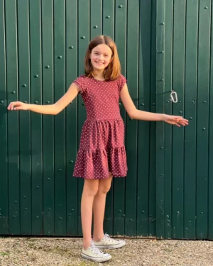 Robe enfant KAMILLE — patron de couture Melle Malabar
