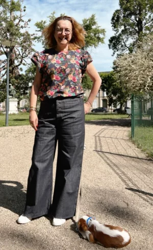 Pantalon femme KRISTOPHE — patron de couture Melle Malabar