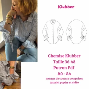 Vue de face de la chemise Klubber portée