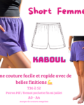 Kaboul short facile à coudre