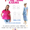 karma le patron de robe ou de blouse été