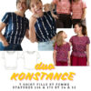 T shirt Konstance femme et enfant facile et fantaisie