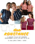 T shirt Konstance femme et enfant facile et fantaisie