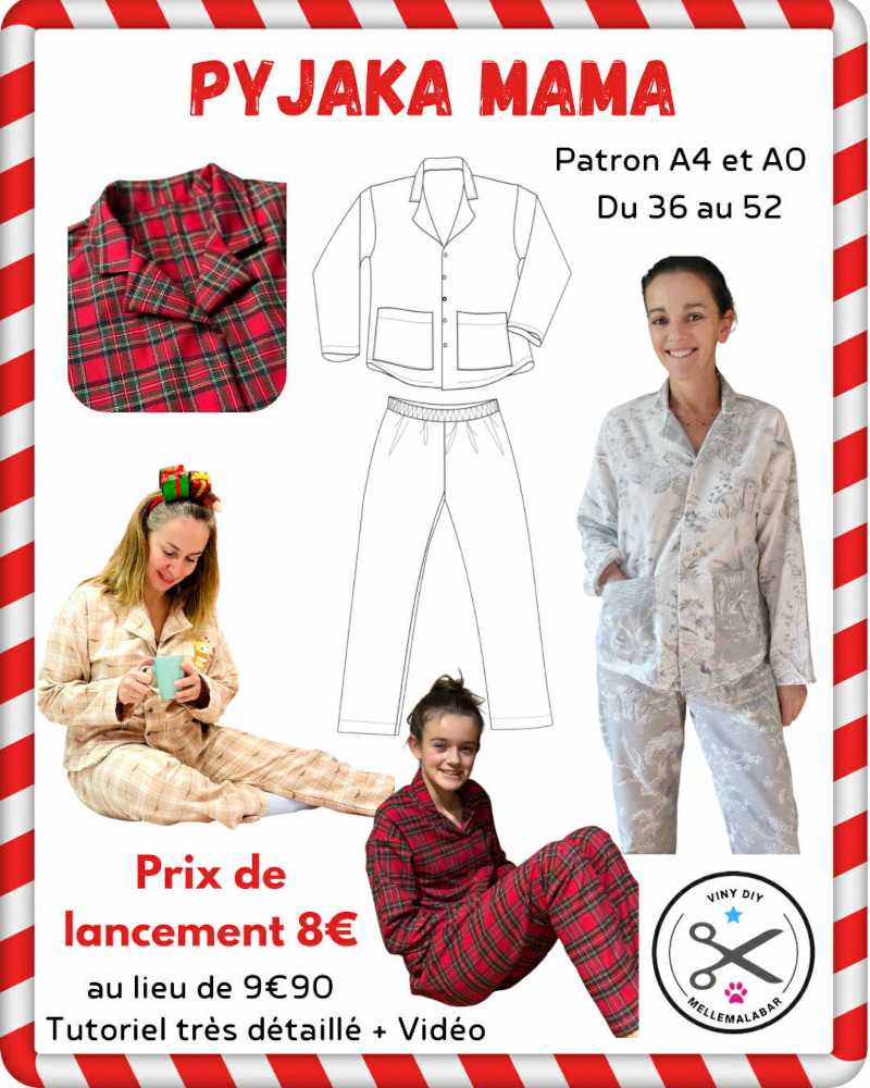 Ensemble Pyjama Femme (PDF T36 à 52)