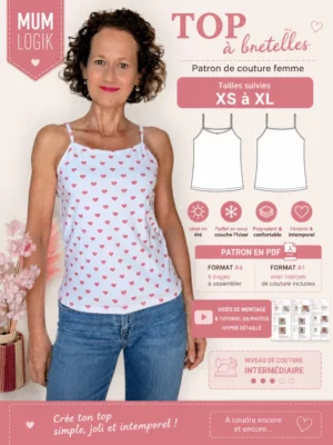 mum logik top bretelles pour femmes