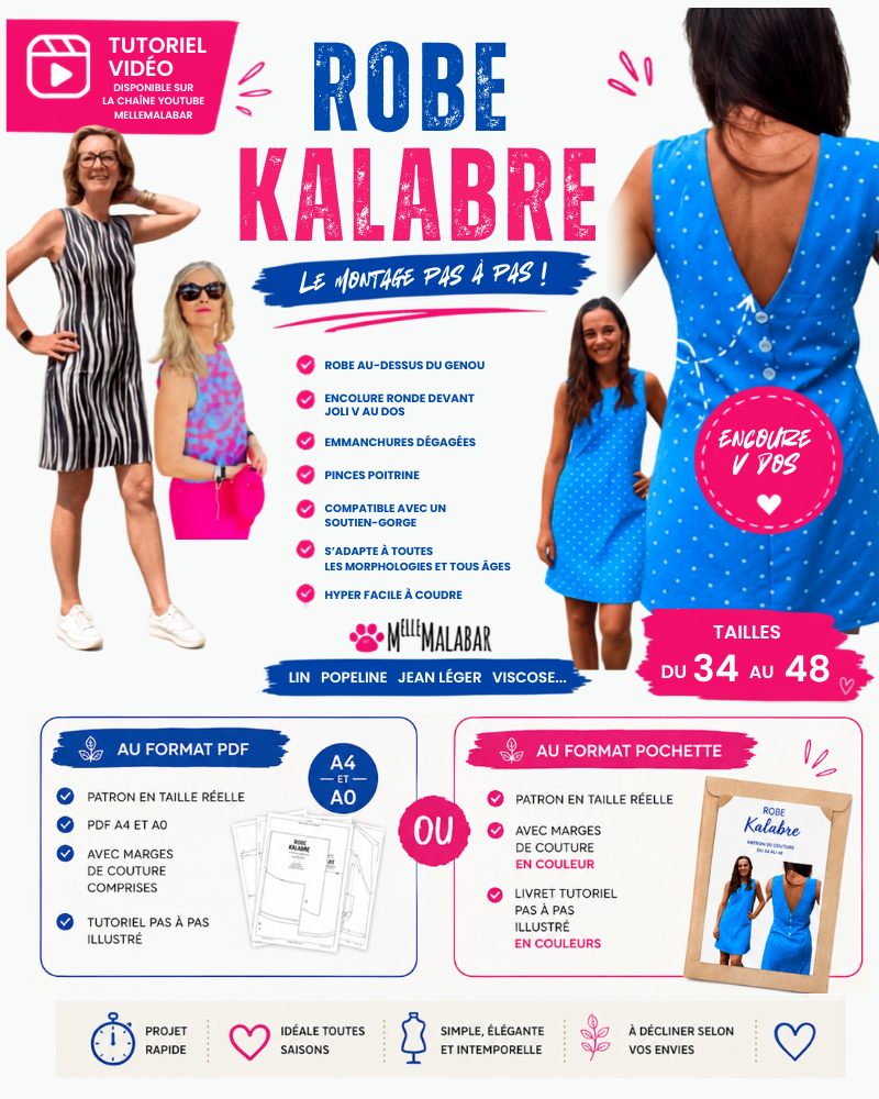 kalabre une robe facile à coudre