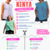 Patron blouse femme sans manches Kenya, modèle à encolure ronde et volants aux emmanchures.